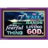 GOD A CONSUMING FIRE   Bible Verse Picture Frame Gift   (GWPEACE8446)   "14x12"