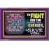 GOD OUR MAN OF WAR   Bible Verses Framed for Home   (GWPEACE8451)   "14x12"