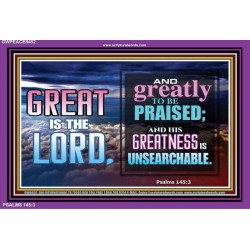 GREAT IS THE LORD   Printable Bible Verses to Frame   (GWPEACE8452)   