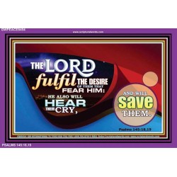 HE HEARS OUR CRYS   Printable Bible Verse to Framed   (GWPEACE8454)   