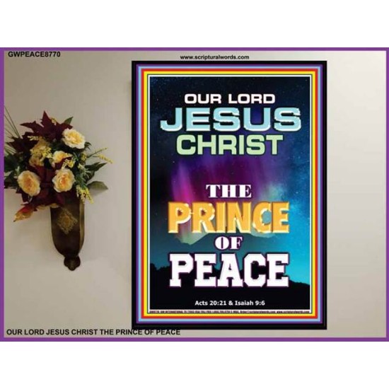 THE PRINCE OF PEACE   Scriptures Wall Art Print   (GWPEACE8770)   