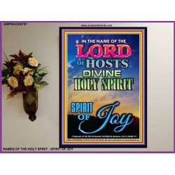 THE SPIRIT OF JOY   Christian Quote Poster   (GWPEACE8797)   