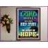 THE SPIRIT OF HOPE   Printed Bible Verse   (GWPEACE8798)   "12X14"