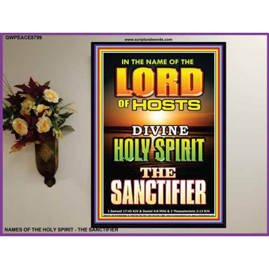 THE SANCTIFIER   Christian Paintings Poster   (GWPEACE8799)   