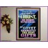 YE ARE THE BODY OF CHRIST   Bible Verses Poster   (GWPEACE8853)   "12X14"