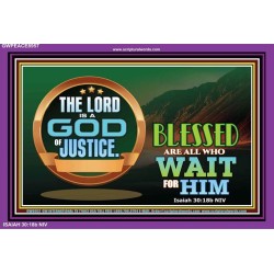 A GOD OF JUSTICE   Kitchen Wall Art   (GWPEACE8957)   