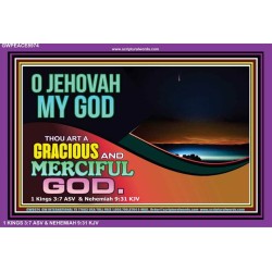 JEHOVAH MY GOD   Framed Scripture Dcor   (GWPEACE8974)   