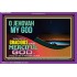 JEHOVAH MY GOD   Framed Scripture Dcor   (GWPEACE8974)   "14x12"