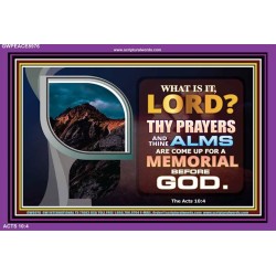 A MEMORIAL BEFORE GOD   Framed Scriptural Dcor   (GWPEACE8976)   