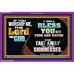 I WILL BLESS YOU   Inspirational Bible Verses Framed   (GWPEACE9021)   