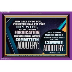 ADULTERY   Frame Scriptural Wall Art   (GWPEACE9054)   