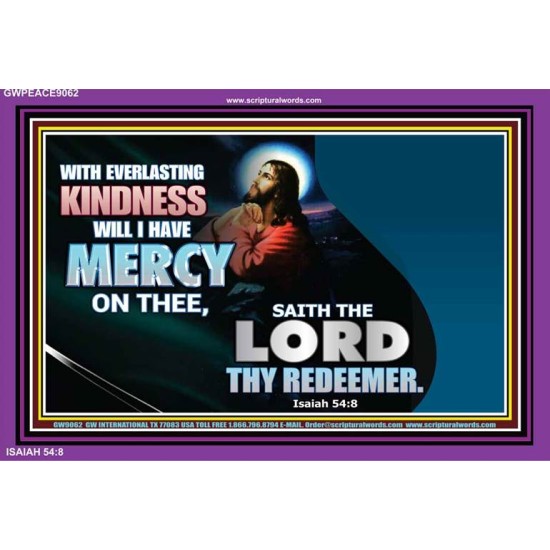 GODS MERCY   Christian Quote Framed   (GWPEACE9062)   