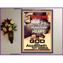 A MERRY HEART   Poster Bible Verses Online   (GWPEACE9122)   