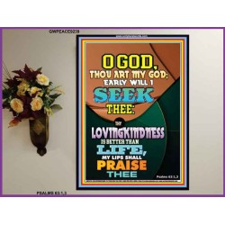 YOUR LOVING KINDNESS IS BETTER THAN LIFE   Poster Bible Verses Online   (GWPEACE9239)   