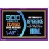 GOD IS GREATLY TO BE FEARED   Custom Frame Scriptural ArtWork   (GWPEACE9342)   "14x12"