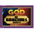 GOD BE GRACIOUS TO US   Custom Framed Bible Verse   (GWPEACE9347)   "14x12"