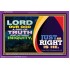 JEHOVAH GOD OF TRUTH AND WITHOUT INIQUITY   Bible Verses Frame for Home Online   (GWPEACE9400)   "14x12"