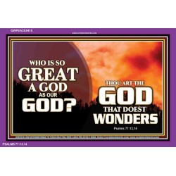 GOD OF WONDERS   Scripture Wall Art   (GWPEACE9410)   