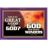 GOD OF WONDERS   Scripture Wall Art   (GWPEACE9410)   "14x12"