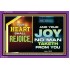 YOUR HEART SHALL REJOICE   Christian Wall Art Poster   (GWPEACE9464)   "14x12"
