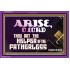 HELPER OF THE FATHERLESS   Acrylic Glass Frame Scripture Art   (GWPEACE9479)   "14x12"