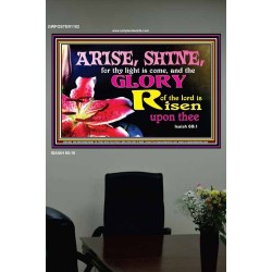 ARISE AND SHINE   Bible Verse Frame   (GWPOSTER1102)   