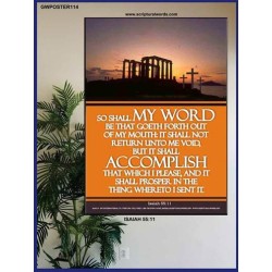 THE WORD OF GOD    Bible Verses Poster   (GWPOSTER114)   