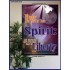 WHERE THE SPIRIT OF THE LORD IS   Framed Interior Wall Decoration   (GWPOSTER1607B)   "44X62"