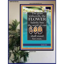 THE WORD STAND FOREVER   Bible Verses    (GWPOSTER169)   