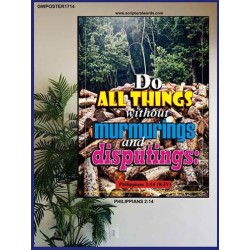 ALL THINGS   Encouraging Bible Verses Frame   (GWPOSTER1714)   