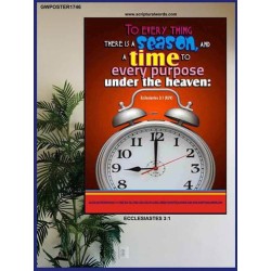 A SEASON AND A TIME   Christian Wall Dcor   (GWPOSTER1746)   