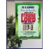 WHO IS A STRONG LORD LIKE UNTO THEE   Inspiration Frame   (GWPOSTER1886)   "44X62"