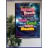 WE SHOULD NOT TRUST IN OURSELVES BUT IN GOD   Acrylic Glass framed scripture art   (GWPOSTER3112)   "44X62"