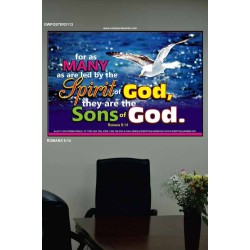 SONS OF GOD   Inspirational Bible Verses Framed   (GWPOSTER3113)   