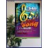 A NEW SONG IN MY MOUTH   Framed Office Wall Decoration   (GWPOSTER3684)   "44X62"