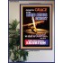 WE SHALL BE SAVED   Scripture Wood Frame    (GWPOSTER3874)   "44X62"