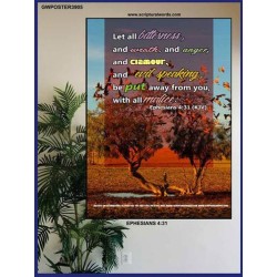 ALL BITTERNESS   Christian Quotes Framed   (GWPOSTER3905)   