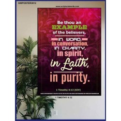 AN EXAMPLE OF THE BELIEVERS   Scripture Art   (GWPOSTER3912)   