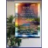 THINE EYES MAY BE OPEN TOWARD THIS HOUSE   Bible Verse Wall Art Frame   (GWPOSTER3935)   "44X62"