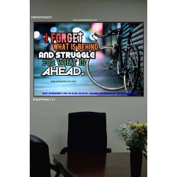 STRUGGLE FOR WHAT IS AHEAD   Framed Lobby Wall Decoration   (GWPOSTER4275)   
