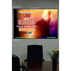 WORSHIP THE LORD   Art & Wall Dcor   (GWPOSTER4361)   