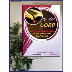 THE WORD OF THE LORD   Framed Hallway Wall Decoration   (GWPOSTER4544)   
