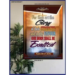 THOU ART THE GLORY   Contemporary Christian Paintings Frame   (GWPOSTER4677)   