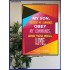 YOU WILL LIVE   Bible Verses Frame for Home   (GWPOSTER4788)   "44X62"