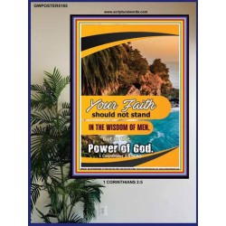 YOUR FAITH   Bible Verses Framed Art Prints   (GWPOSTER5185)   