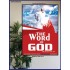 THE WORD OF GOD   Bible Verses Frame   (GWPOSTER5435)   "44X62"