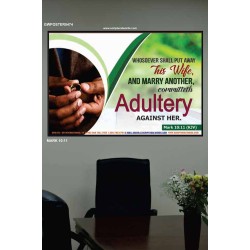 ADULTERY   Framed Bedroom Wall Decoration   (GWPOSTER5474)   