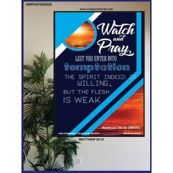 WATCH AND PRAY   Contemporary Christian Poster   (GWPOSTER5528)   