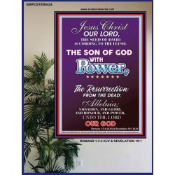 THE SEED OF DAVID   Large Frame Scripture Wall Art   (GWPOSTER6424)   