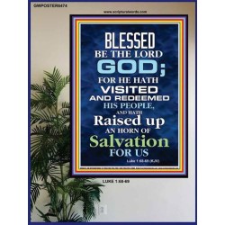 AN HORN OF SALVATION   Christian Quotes Frame   (GWPOSTER6474)   